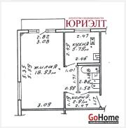 Купить 1-комнатную квартиру, Гомель, 3-я Авиационная, 9 Гомель