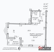Купить 2-комнатную квартиру, Минск, Михаила Савицкого, 22 (Октябрьский район) Минск