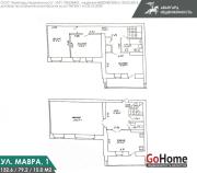 Купить 4-комнатную квартиру, Минск, Мавра ул., 1 (Фрунзенский район) Минск