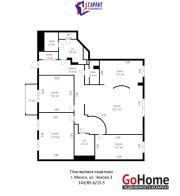 Купить 4-комнатную квартиру, Минск, Чехова ул., 3 (Центральный район) Минск