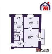 Купить 2-комнатную квартиру, Минск, Каховская ул., 37 (Центральный район) Минск