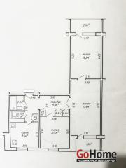Купить 3-комнатную квартиру, Минск, Газеты Правда, 60/2 (Московский район) Минск