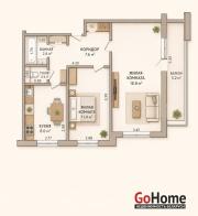 Купить 2-комнатную квартиру, Борисов, Днепровская, 27 Борисов