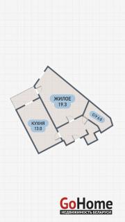 Купить 1-комнатную квартиру, Брест, Московская ул. Брест