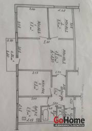 Купить 4-комнатную квартиру, Речица, Молодёжная, 6/а Речица