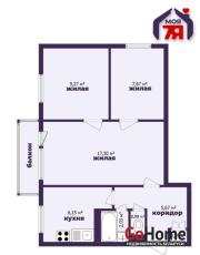 Купить 3-комнатную квартиру, Минск, Плеханова ул., 30 (Ленинский район) Минск