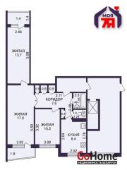 Купить 3-комнатную квартиру, Солигорск, Мира просп., 19 Солигорск