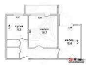 Купить 2-комнатную квартиру, Брест, Граевка, ул. Красногвардейская Брест