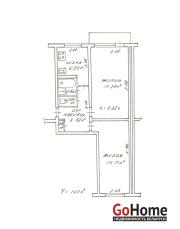 Купить 2-комнатную квартиру, Минск, Надеждинская, 1(Ленинский район) Минск