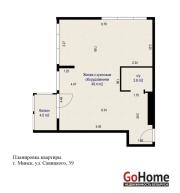 Купить 3-комнатную квартиру, Минск, ул. Михаила Савицкого, д. 39 (Октябрьский район) Минск