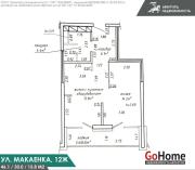Купить 2-комнатную квартиру, Минск, Макаенка ул., 12/Ж (Первомайский район) Минск