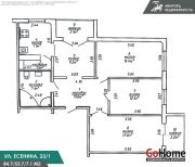Купить 4-комнатную квартиру, Минск, Есенина ул., 23/1 (Московский район) Минск
