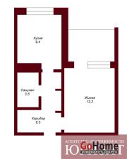 Купить 1-комнатную квартиру, Брест, ул. Московская, д. Брест