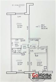 Купить 2-комнатную квартиру, Гомель, Дубравная, 13 Гомель
