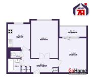 Купить 2-комнатную квартиру, Минск, Одинцова ул., 31/3 (Фрунзенский район) Минск