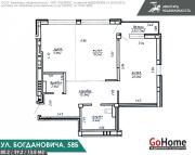 Купить 2-комнатную квартиру, Минск, Богдановича ул., 58/Б (Советский район) Минск