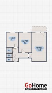 Купить 2-комнатную квартиру, Брест, Партизанский просп. Брест