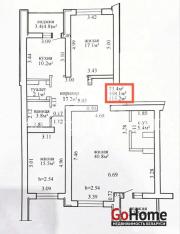 Купить 4-комнатную квартиру, Витебск, Воинов-Интернационалистов, 38 Витебск