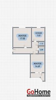 Купить 2-комнатную квартиру, Брест, Космонавтов б-р Брест
