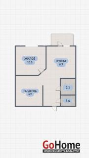 Купить 1-комнатную квартиру, Брест, Морозова ул. Брест