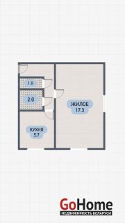 Купить 1-комнатную квартиру, Брест, Кирова ул. Брест