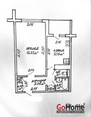 Купить 1-комнатную квартиру, Минск, Жуковского, 6/3 (Октябрьский район) Минск