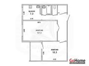 Купить 2-комнатную квартиру, Брест, Вулька, ул. Сябровская Брест