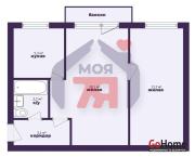 Купить 2-комнатную квартиру, Молодечно, Великий Гостинец ул., 74/А Молодечно