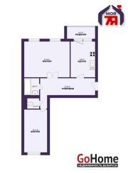 Купить 2-комнатную квартиру, Солигорск, Железнодорожная ул., 16 Солигорск