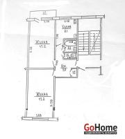 Купить 2-комнатную квартиру, Гродно, Поповича, 17 Гродно