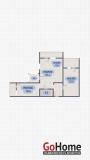 Купить 3-комнатную квартиру, Брест, Краснознаменная ул. Брест