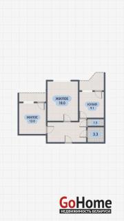 Купить 2-комнатную квартиру, Брест, Махновича ул., 23 Брест