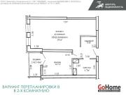 Купить 1-комнатную квартиру, Минск, Дзержинского просп., 30 (Московский район) Минск