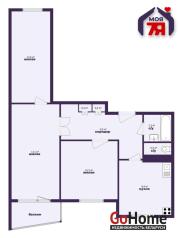 Купить 3-комнатную квартиру, Слуцк, Чехова ул., 29 Слуцк