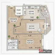 Купить 2-комнатную квартиру, Минск, Притыцкого, 87(Фрунзенский район) Минск
