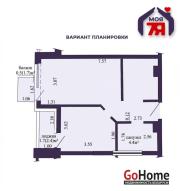 Купить 2-комнатную квартиру, Минск, Леонида Щемелёва ул., 14 (Октябрьский район) Минск