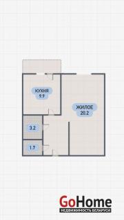 Купить 1-комнатную квартиру, Брест, Морозова ул. Брест