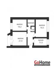 Купить 3-комнатную квартиру, Брест, Пушкинская ул. Брест