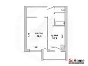 Купить 1-комнатную квартиру, Брест, Брестских дивизий, пер. Брестских дивизий Брест