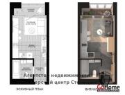 Купить 1-комнатную квартиру, Минск, Жореса Алфёрова, 22 (Октябрьский район) Минск