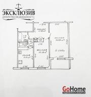 Купить 2-комнатную квартиру, Минск, Корженевского ул., 1/1 (Октябрьский район) Минск