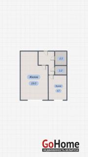 Купить 1-комнатную квартиру, Брест, Скрипникова ул. Брест