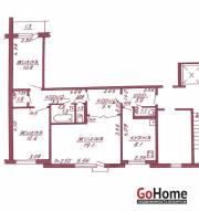 Купить 3-комнатную квартиру, Гродно, Ленинского Комсомола, 40 Гродно