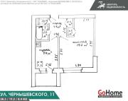 Купить 1-комнатную квартиру, Минск, Чернышевского ул., 11 (Первомайский район) Минск