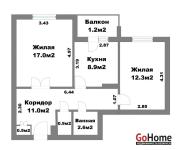 Купить 2-комнатную квартиру, Марьина Горка, Новая заря ул., 33 Марьина Горка