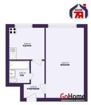 Купить 1-комнатную квартиру, Минск, Партизанский просп., 80 (Заводской район) Минск