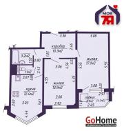 Купить 2-комнатную квартиру, Минск, Основателей ул., 15 (Первомайский район) Минск