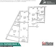 Купить 4-комнатную квартиру, Минск, Парниковая ул., 9 (Первомайский район) Минск