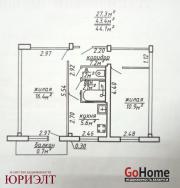 Купить 2-комнатную квартиру, Витебск, Смоленская, 1/2 Витебск