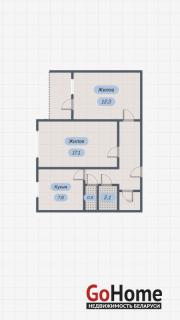 Купить 2-комнатную квартиру, Брест, Скорины наб. Брест